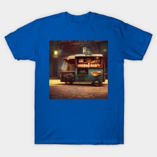 Steampunk Tokyo Ramen Food Truck T-Shirt